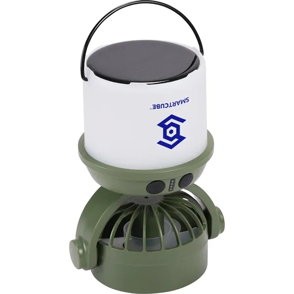 Rechargeable 3W COB Lantern with Fan