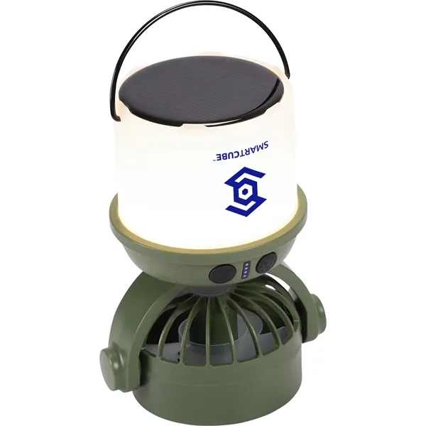 Rechargeable 3W COB Lantern with Fan