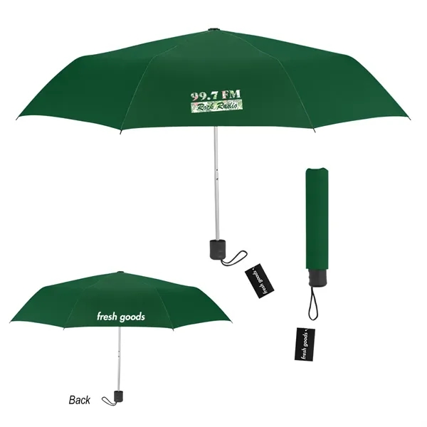Fresh Goods 42" Arc Budget Telescopic Umbrella - Fresh Goods 42" Arc Budget Telescopic Umbrella - Image 10 of 12