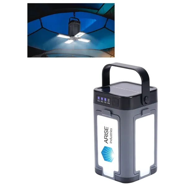 Rechargeable 4-Panel 3W LED/SMD Lantern