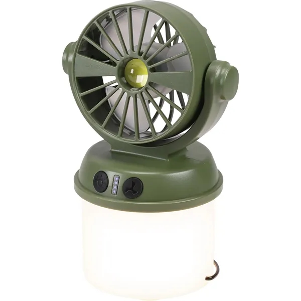 Custom Rechargeable 3W COB Lantern with Fan