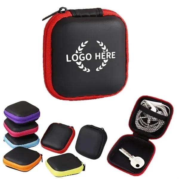 EVA Square Earbud Storage Box - EVA Square Earbud Storage Box - Image 0 of 2