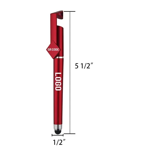 3-in-1 QR Code Stylus/Gel Pen - 3-in-1 QR Code Stylus/Gel Pen - Image 1 of 5