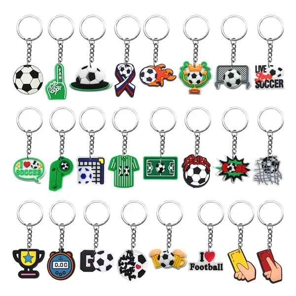 Mini Football Keychain - Mini Football Keychain - Image 0 of 2
