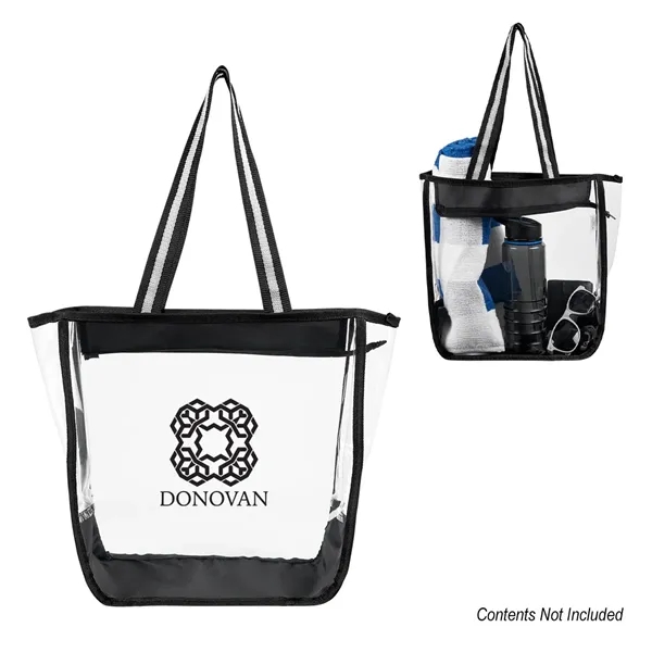 Custom Stowe EVA Clear Tote Bag