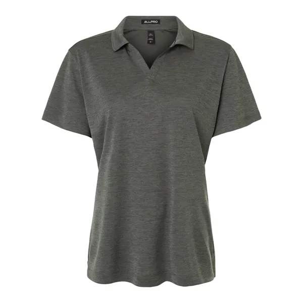 AllPro Women's Pro-Lock Performance Melange Polo