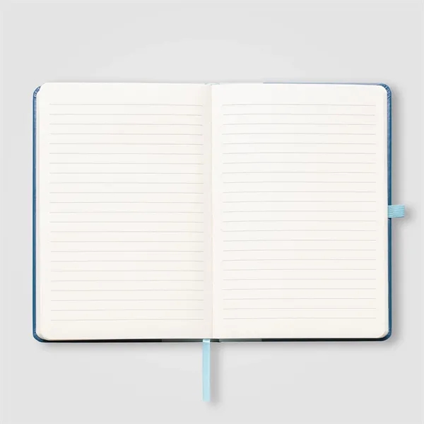 Grete Recycled PU Wave Pattern Journal Pen Set - A5