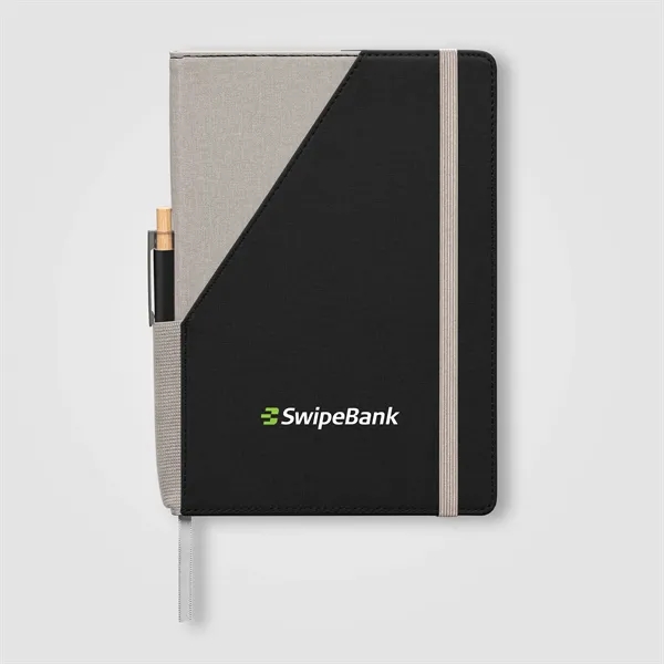 Xanadu Recycled Plastic Pen & A5 Notebook Set -ColorJet