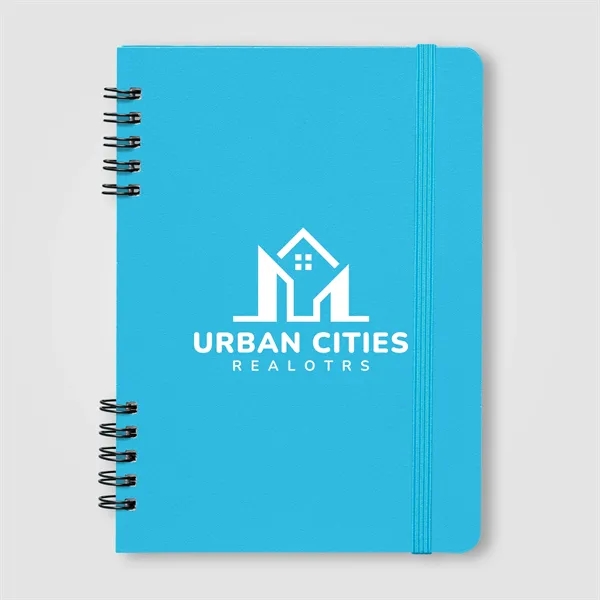 Jora Spiral Bound Notebook - A5 - Silkscreen