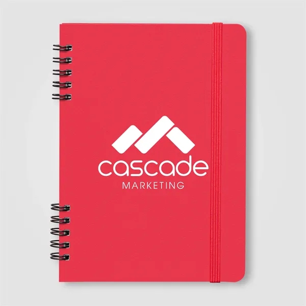 Jora Spiral Bound Notebook - A5 - Silkscreen