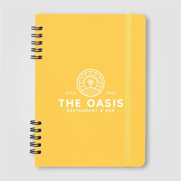Jora Spiral Bound Notebook - A5 - Silkscreen