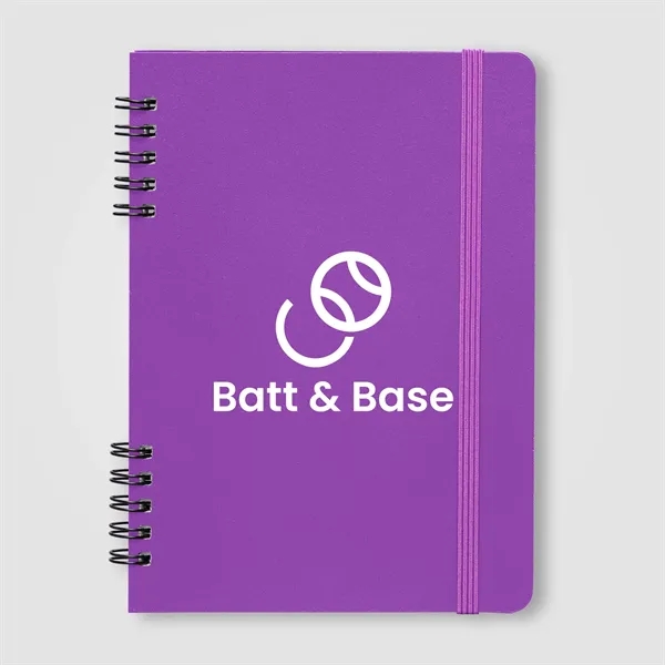 Jora Spiral Bound Notebook - A5 - Silkscreen