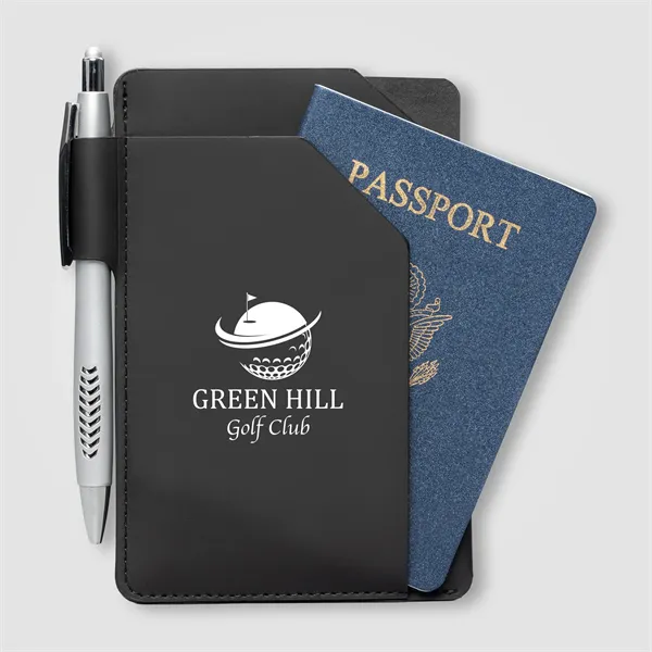 Malmo Recycled PU Passport Holder Notebook - A6