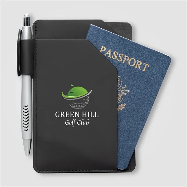 Malmo Recycled PU Passport Holder Notebook - A6