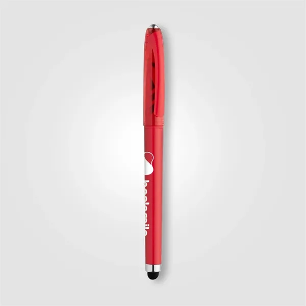 Prism Recycled Plastic Fidget Ball Stylus Gel Pen