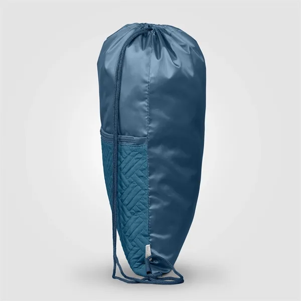 Sora Recycled Quilted Drawstring Bag - 6L