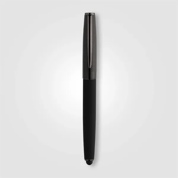 Metropolis™ Recycled Aluminium Stylus Gel Pen - Laser