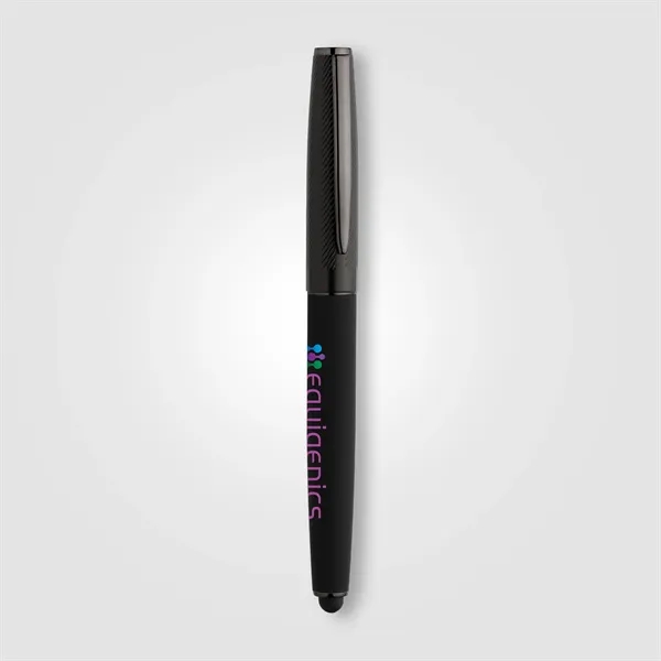 Metropolis™ Recycled Aluminium Stylus Gel Pen - Laser