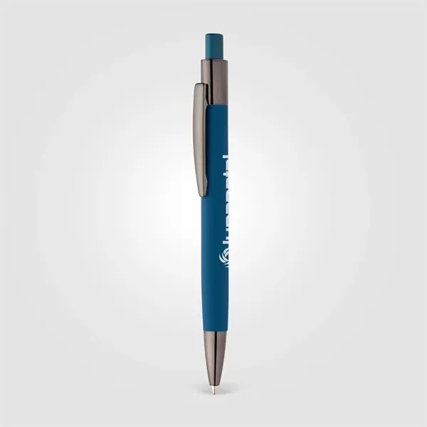 Malmo Recycled Aluminum Soft Touch Barrel Pen