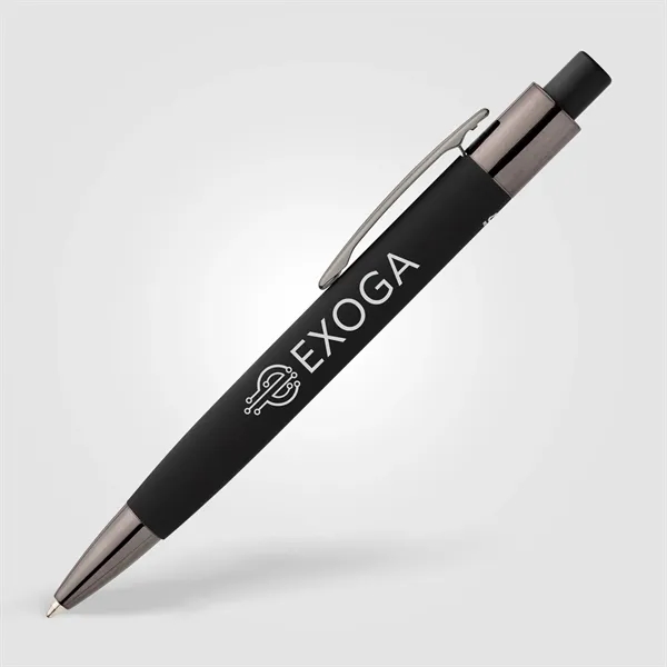 Malmo Recycled Aluminum Soft Touch Barrel Pen