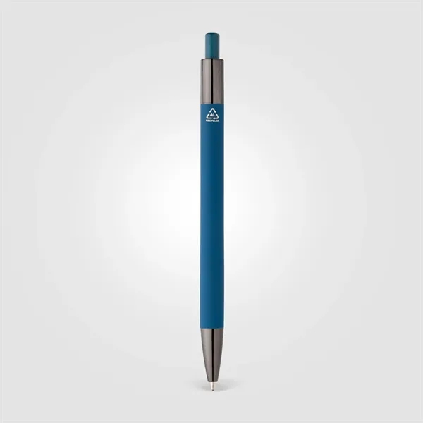 Malmo Recycled Aluminum Soft Touch Barrel Pen