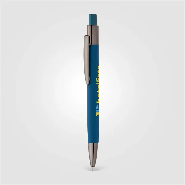 Malmo Recycled Aluminum Soft Touch Barrel Pen