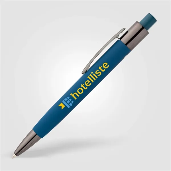 Malmo Recycled Aluminum Soft Touch Barrel Pen