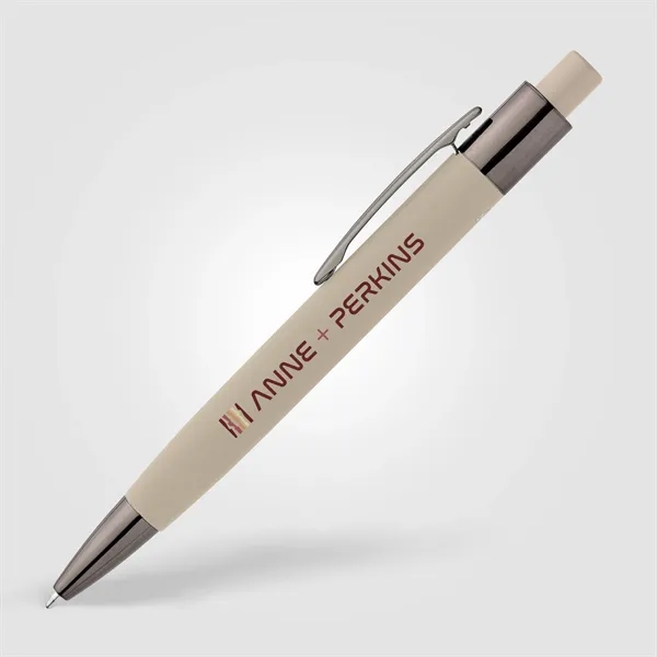 Malmo Recycled Aluminum Soft Touch Barrel Pen