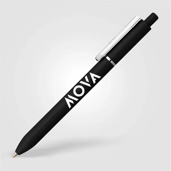 Recycled Plastic Retractable Fidget Clip Pen - Silkscreen - Recycled Plastic Retractable Fidget Clip Pen - Silkscreen - Image 1 of 6