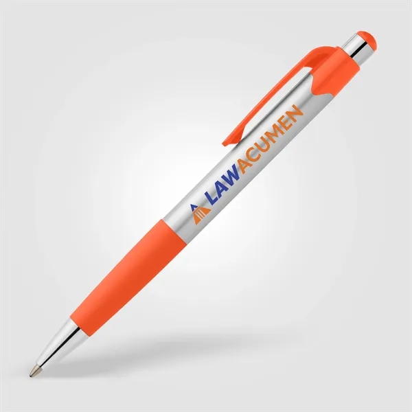 Smoothy Recycled Plastic Color Grip Pen