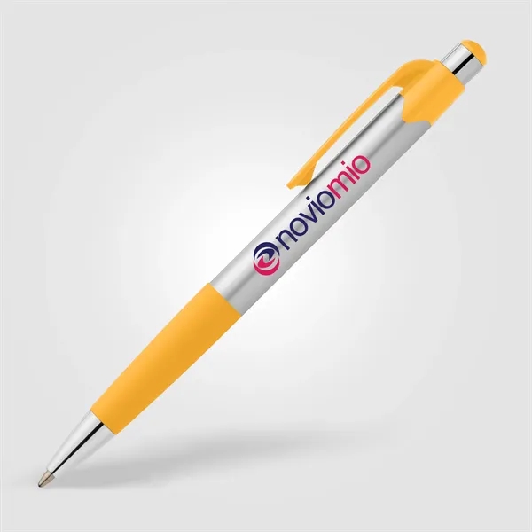 Smoothy Recycled Plastic Color Grip Pen