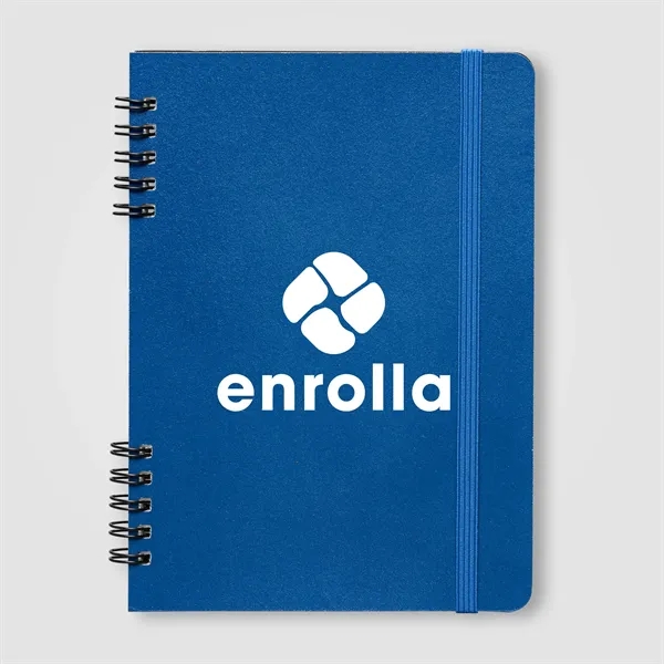 Custom Jora Spiral Bound Notebook - A5