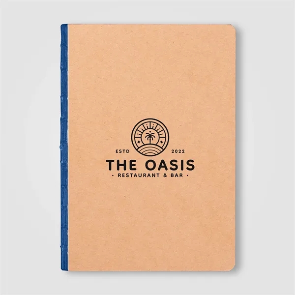 Custom Romy Kraft Cover Color Edge Journal - A5