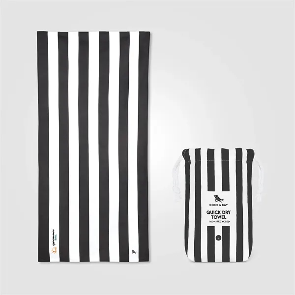 Custom Dock & Bay© Quick Dry Towel - 62.99 x 35.43" - Heat Transfer