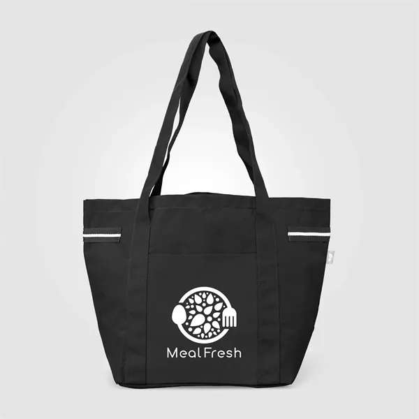 Custom Newport Recycled Stripe Tote Bag - 20L