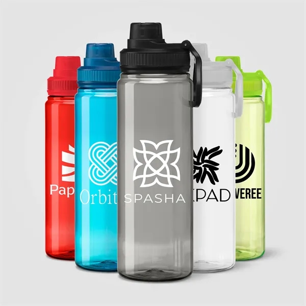 Alaska rPET Carry Handle Sports Bottle - 27 oz.