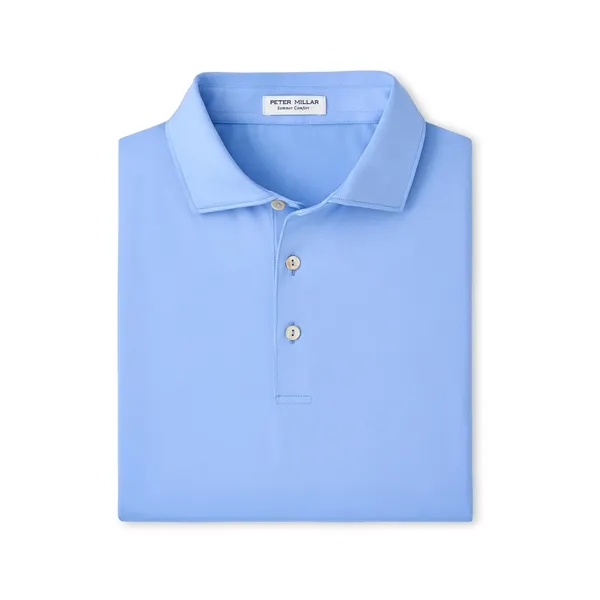 Peter Millar Men's Solid Performance Polo - Self Collar - Peter Millar Men's Solid Performance Polo - Self Collar - Image 5 of 10