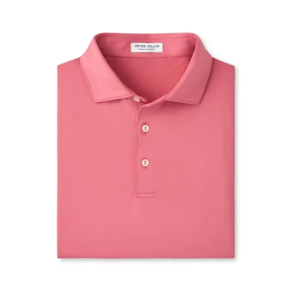 Peter Millar Men's Solid Performance Polo - Self Collar - Peter Millar Men's Solid Performance Polo - Self Collar - Image 6 of 10