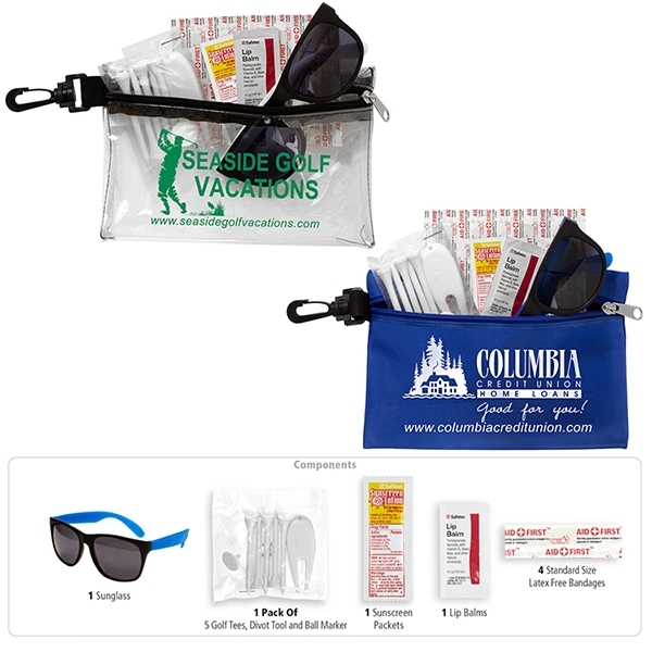 Chip 14 Piece Golf Kit in Supersized Zipper Pack Components - Chip 14 Piece Golf Kit in Supersized Zipper Pack Components - Image 9 of 15