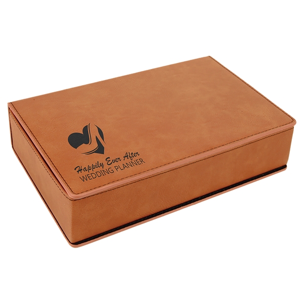 6 Oz. Leatherette Flask Gift Set - 6 Oz. Leatherette Flask Gift Set - Image 5 of 31