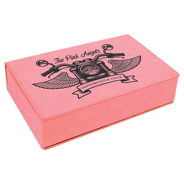 6 Oz. Leatherette Flask Gift Set - 6 Oz. Leatherette Flask Gift Set - Image 12 of 31