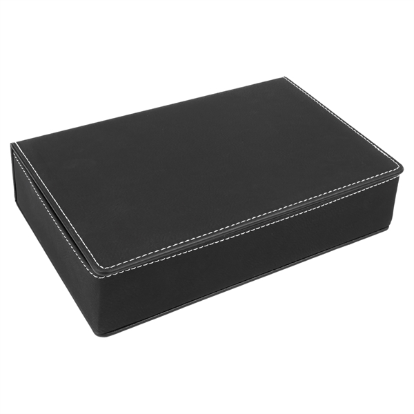 6 Oz. Leatherette Flask Gift Set - 6 Oz. Leatherette Flask Gift Set - Image 15 of 31