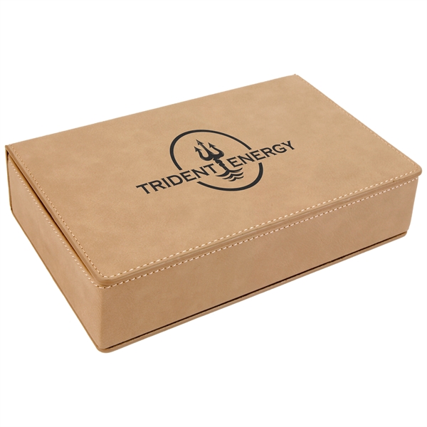 6 Oz. Leatherette Flask Gift Set - 6 Oz. Leatherette Flask Gift Set - Image 28 of 31