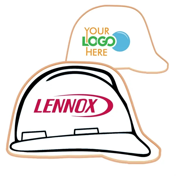 Hard Hat Shaped Logo Sugar Cookie