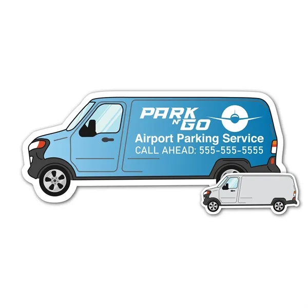 Van 4" x 1.6875" - Mini Magnet