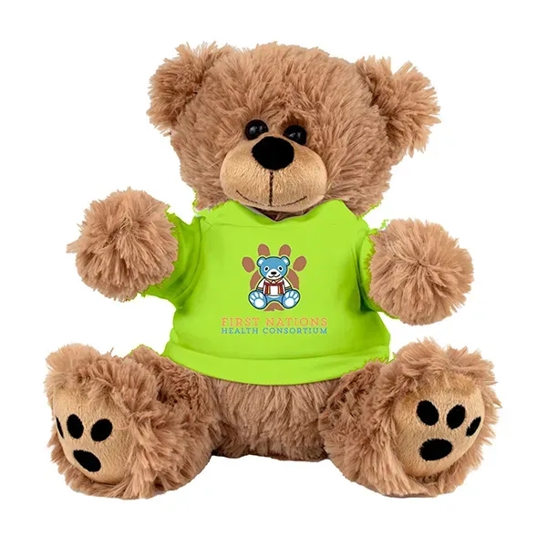 LARGE 8" Plush Teddy Bear With Choice of T-Shirt Color - LARGE 8" Plush Teddy Bear With Choice of T-Shirt Color - Image 2 of 22