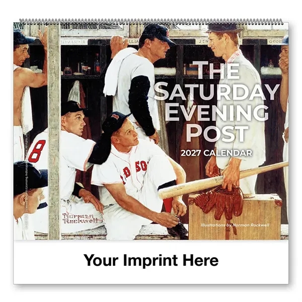 2027 Norman Rockwell Spiral Bound Calendar - 2027 Norman Rockwell Spiral Bound Calendar - Image 1 of 3