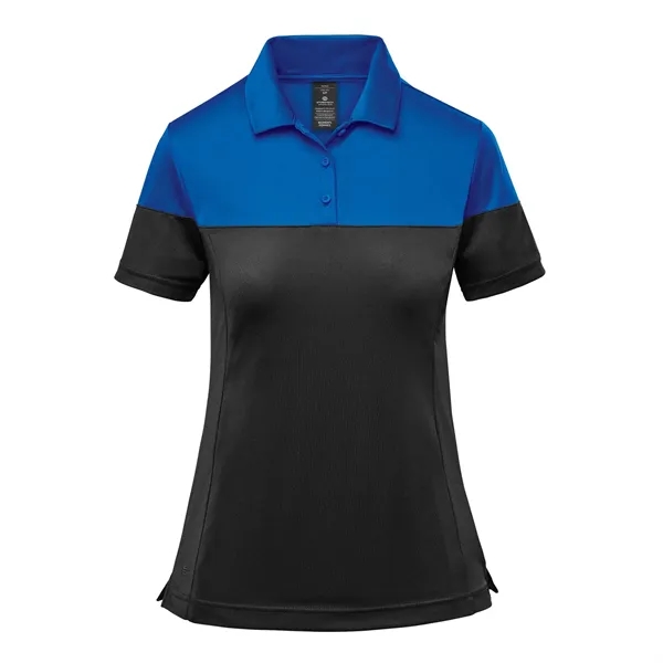Women's Monterey Two-Tone S/S Polo - Women's Monterey Two-Tone S/S Polo - Image 2 of 2