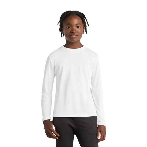 Port & Co Youth Long Sleeve Performance Tee