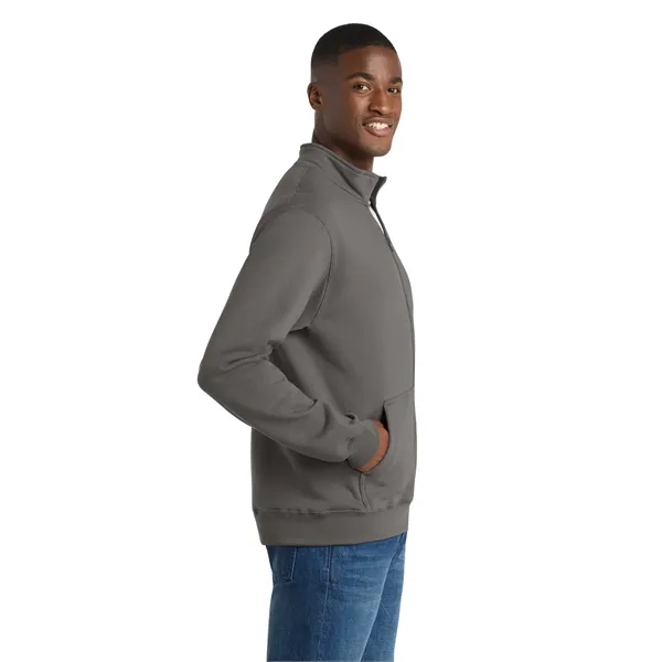 Port & Co Core Fleece Cadet Full-Zip Sweatshirt